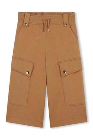 brown cotton trousers CHLOE' KIDS | C20224324